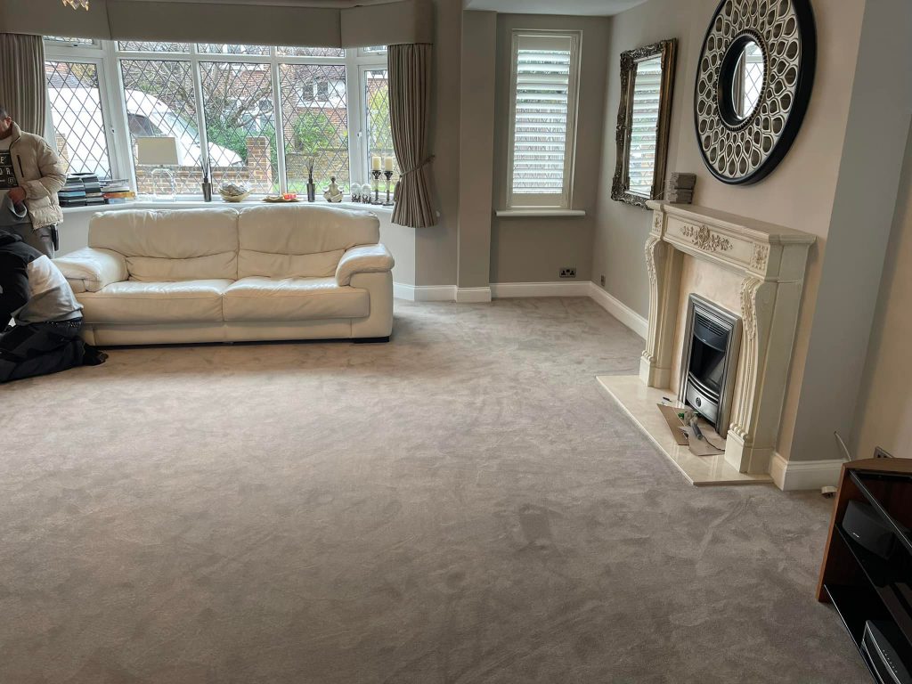 Domestic carpet flooring